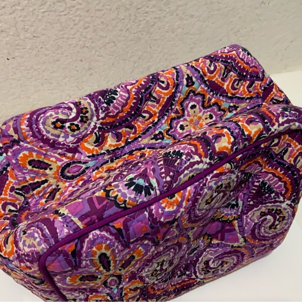 Vera Bradley insulated lunch bag red pink - Picture 8 of 9